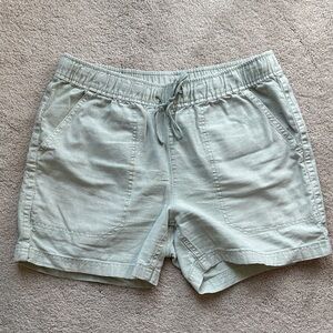 Eddie Bauer light green hemp Women's Shorts